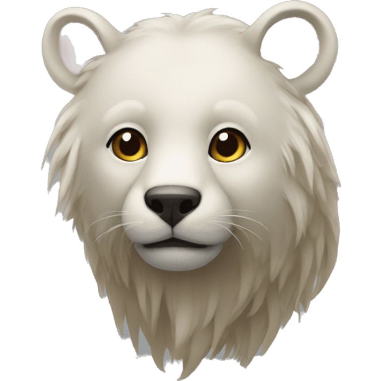 Animal haïr emoji