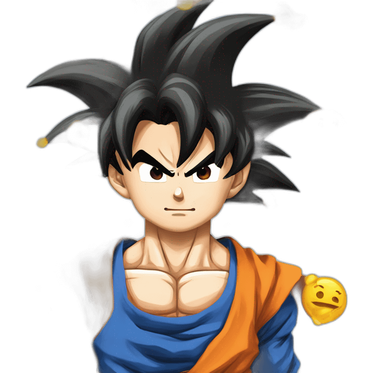 Son goku super sayen blue emoji