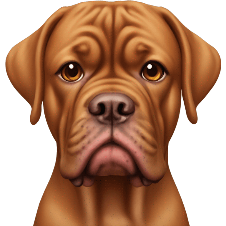 dogue de bordeaux emoji