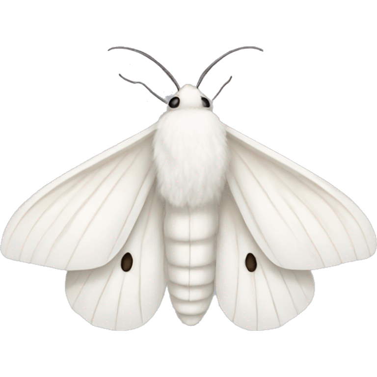 White moth emoji