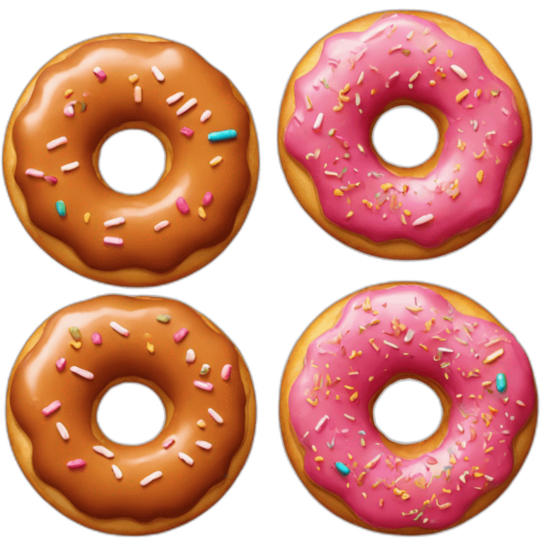 Donut with Text: Quixi emoji