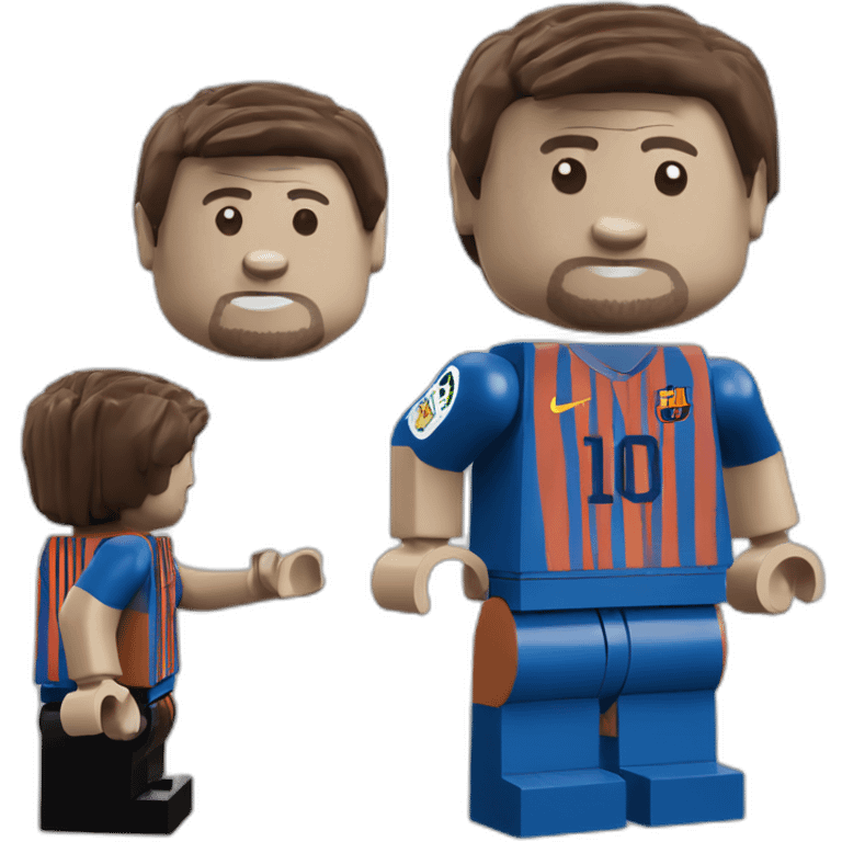 Lego Lionel Messi emoji