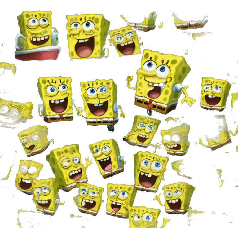 SpongeBob squarepants  emoji