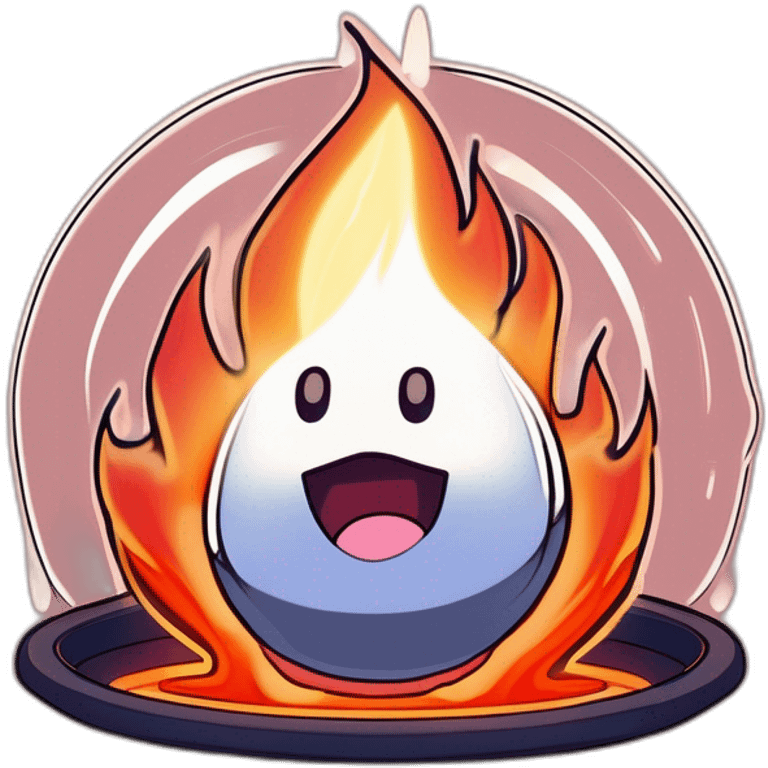 cute calcifer emoji