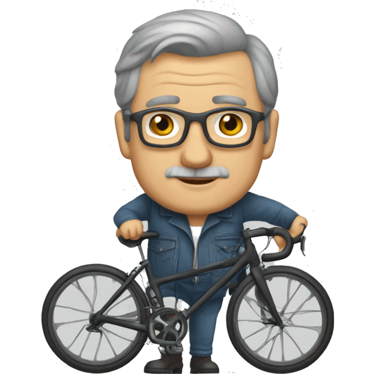 jean-pierre cousteix qui fait du velo emoji