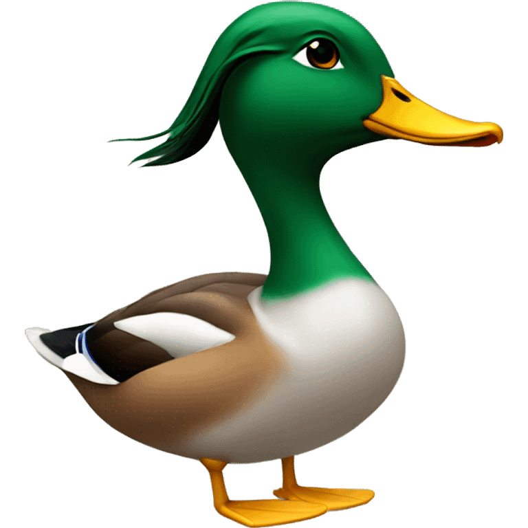 Female mallard emoji