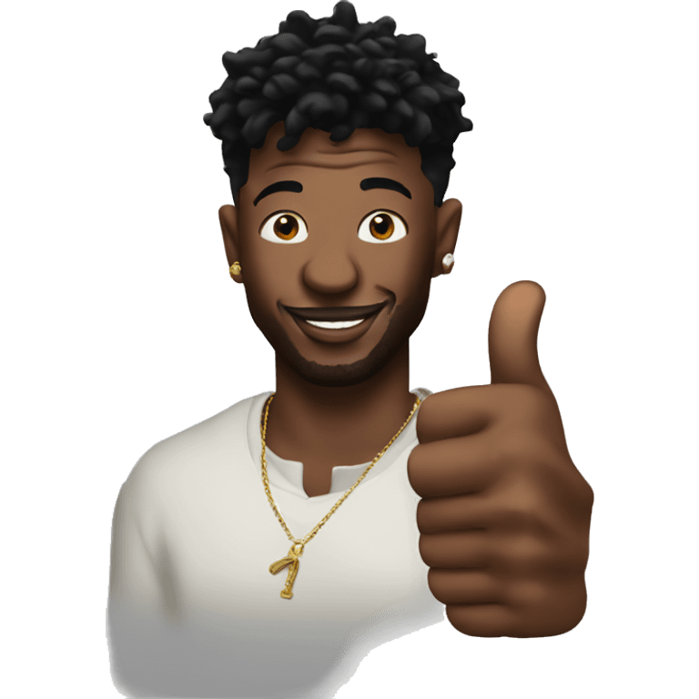 21 savage doing a thumbs up emoji