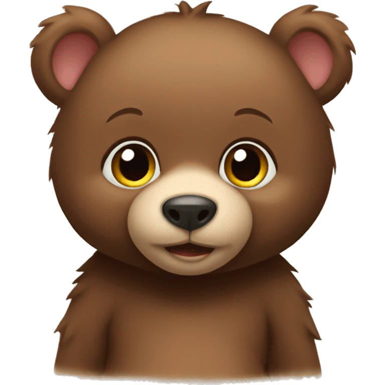 baby bear emoji