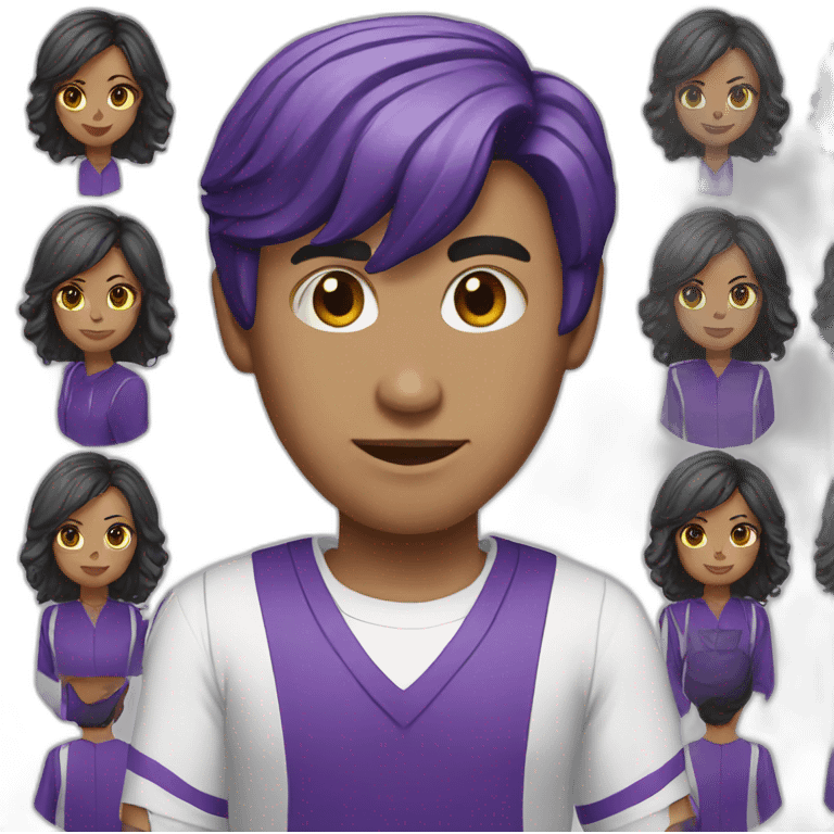 professional team purple emoji