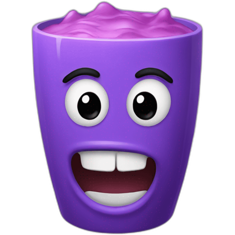 Grimace shake emoji