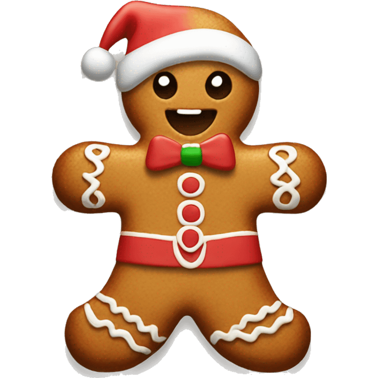 Christmas gingerbread  emoji