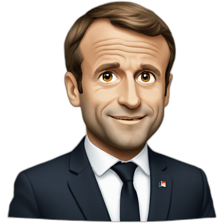 Emmanuel Macron emoji