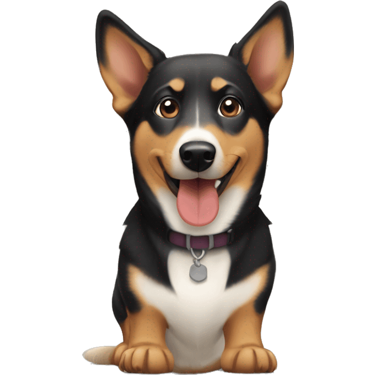 dachshund and husky german shepherd mix emoji