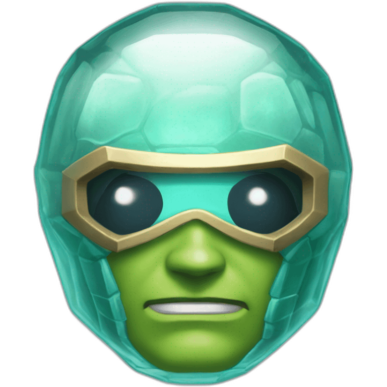 bubble glass mysterio head emoji