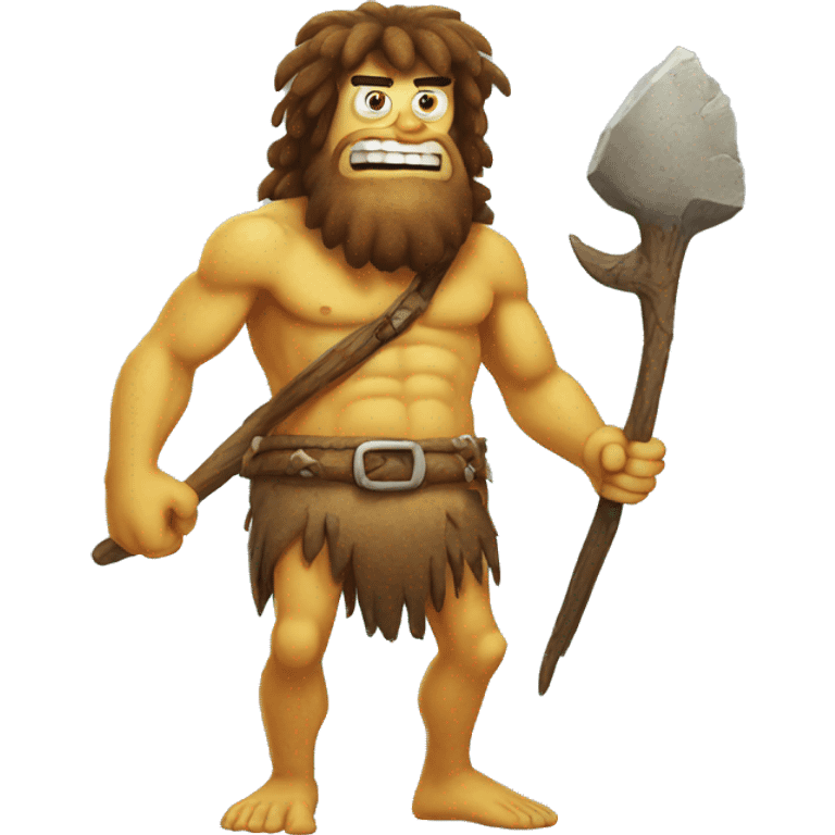 spongebob caveman emoji