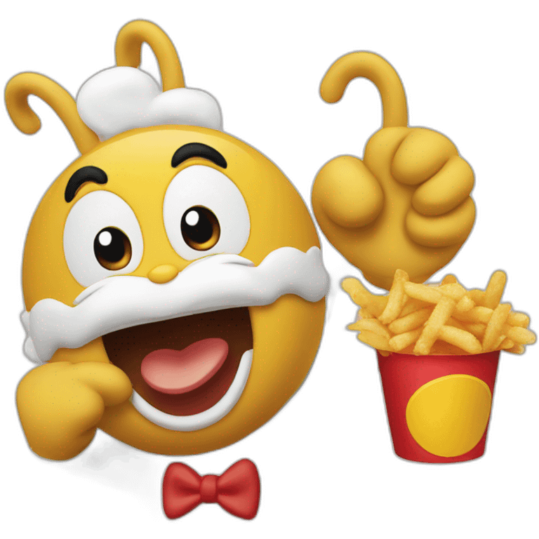 Jollibee mascot emoji