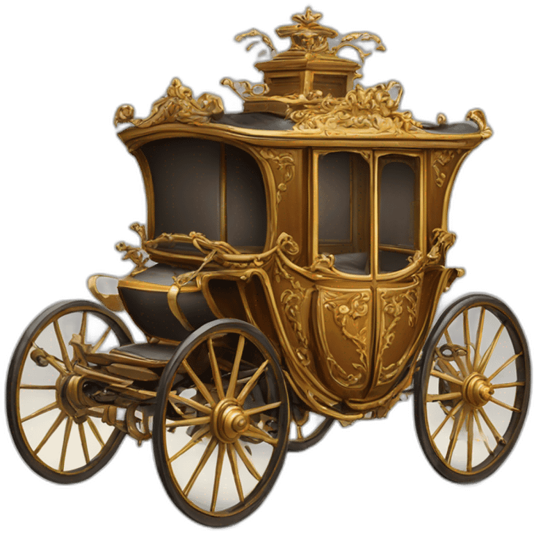 electric cartoon carriage 1800s emoji