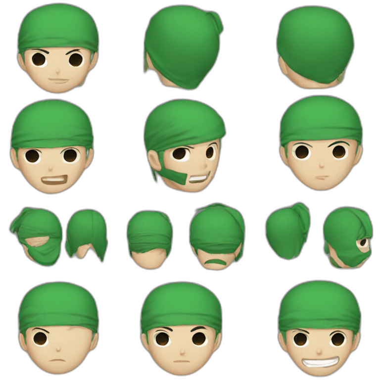 Zoro ONE PEICE emoji