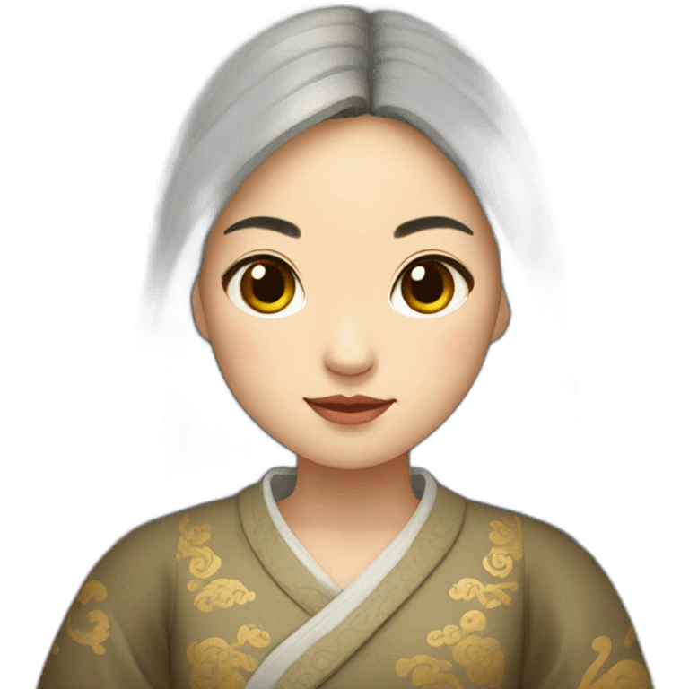 a girl from medieval china emoji