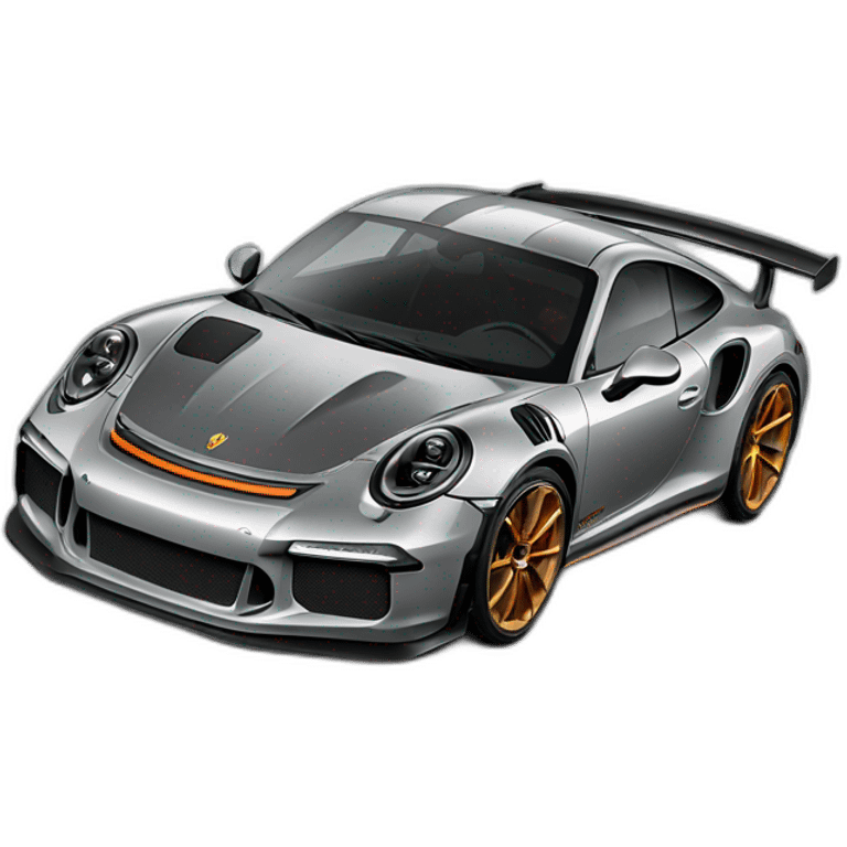 911 Gt3rs dorée emoji