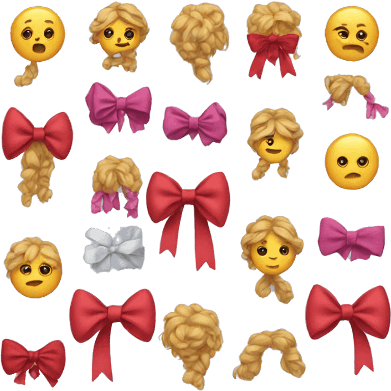 Things with bows emoji