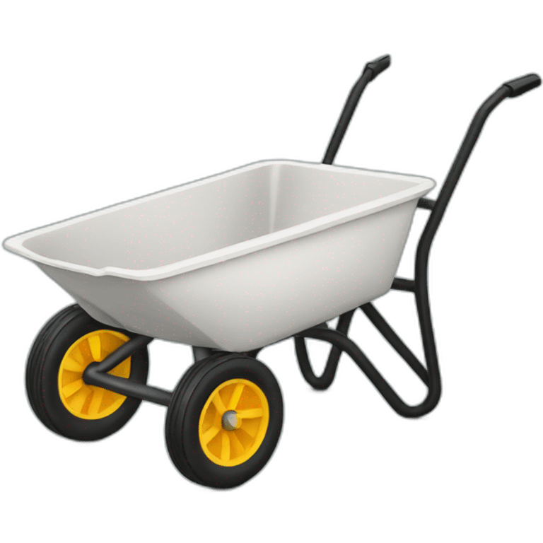 wheelbarrow of work emoji