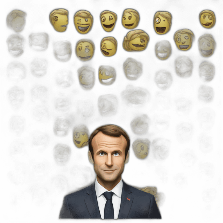 macron dans ton fion emoji