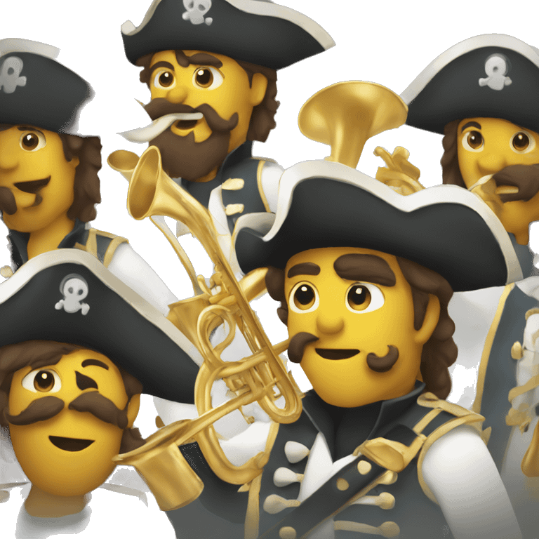 pirate concert band emoji