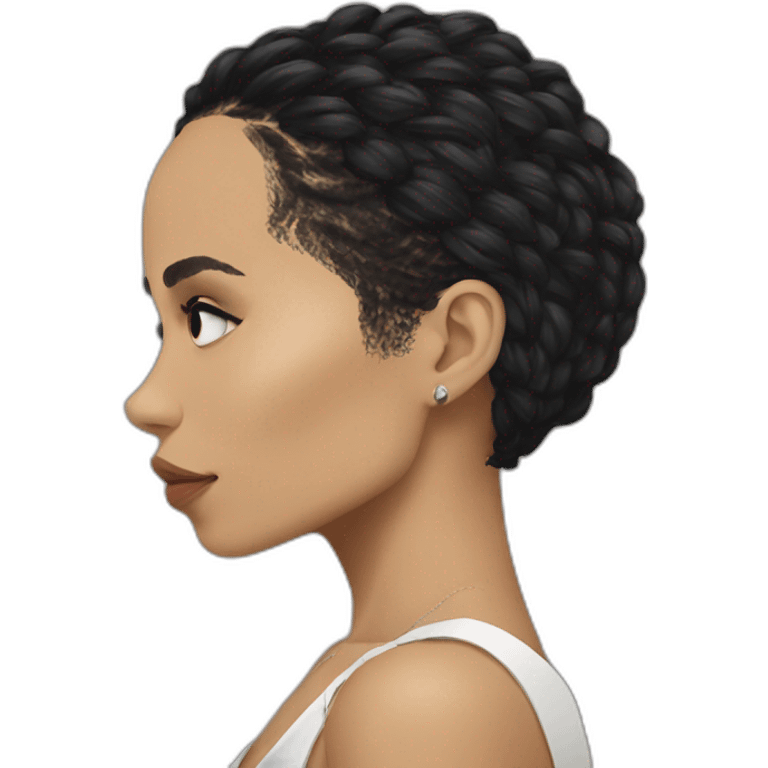 Zoë Kravitz emoji