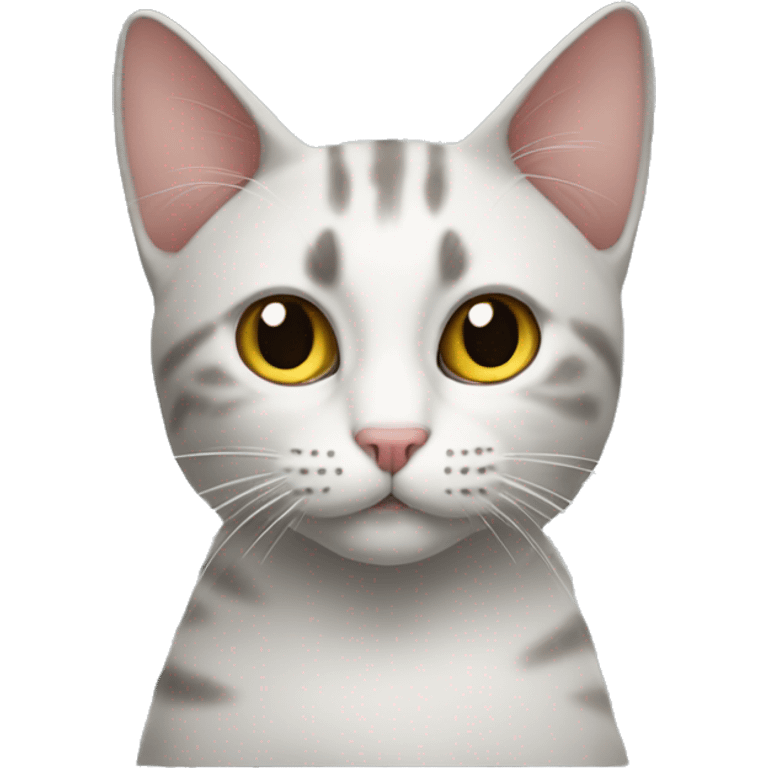 Mitad gato mitad lagarti emoji