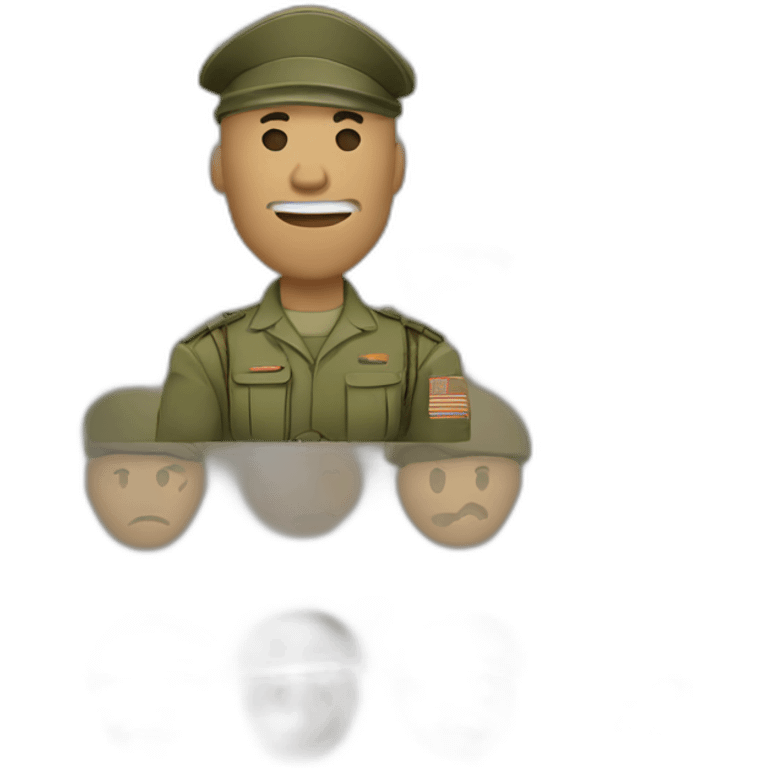 motivated soldier emoji