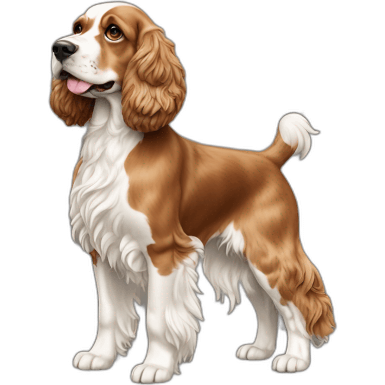 Dog-english-cocker-spaniel-full-body emoji