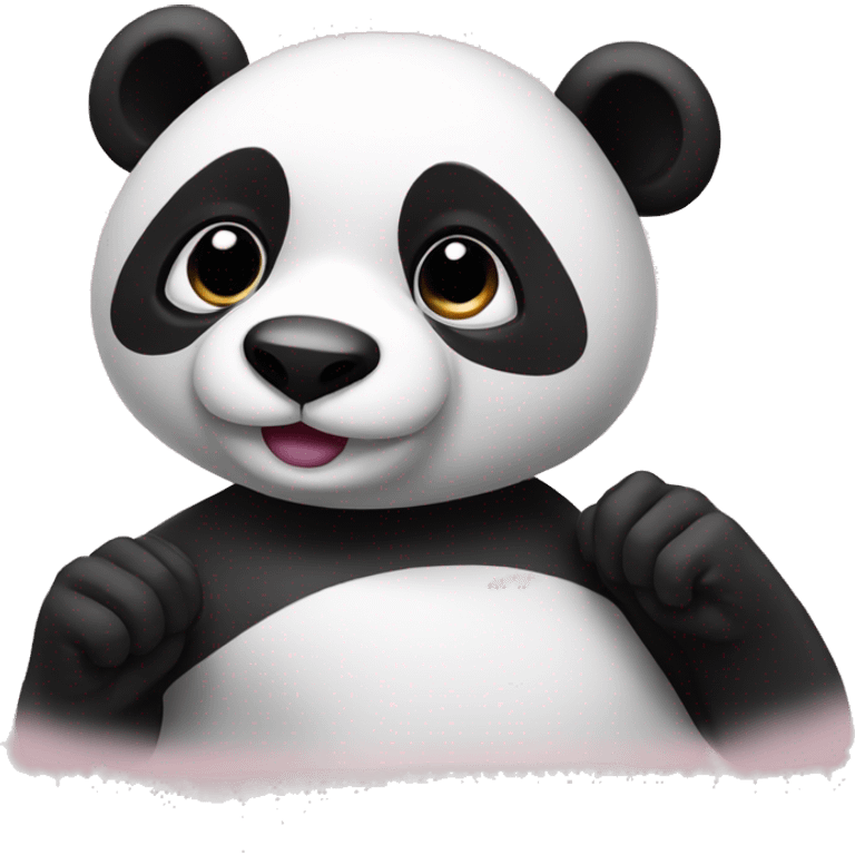 Panda off the zaza emoji