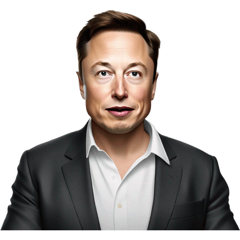 Elon Musk in a "why" pose emoji