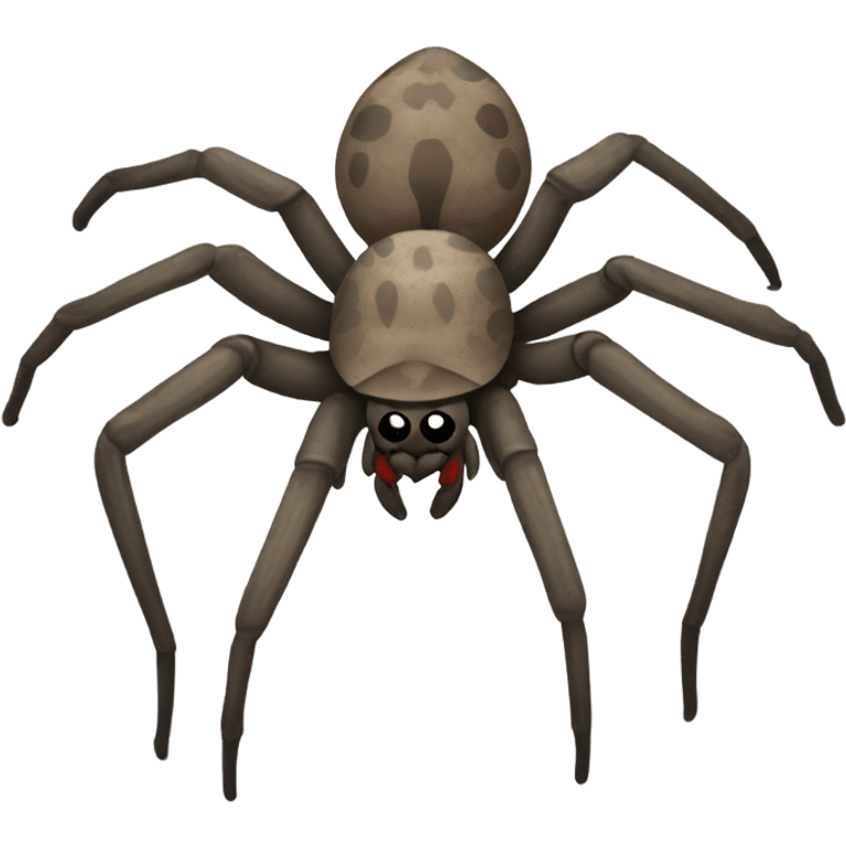 Wolf spider emoji