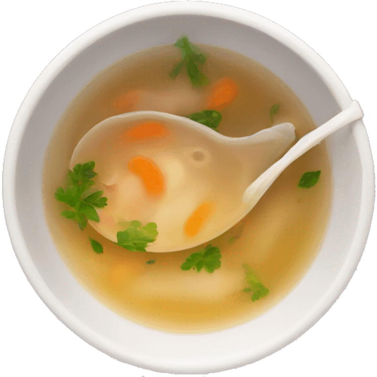 a bowl of broth emoji