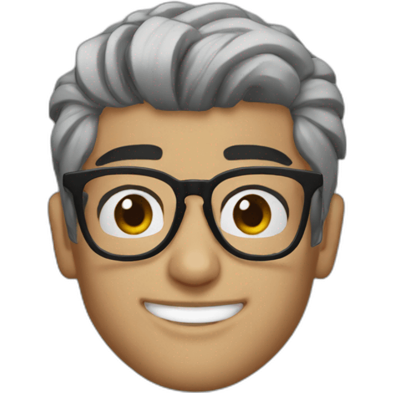 Zayn Malik wearing glasses emoji