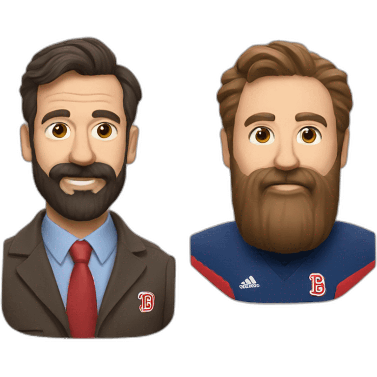 Ted Lasso and Coach Beard  emoji