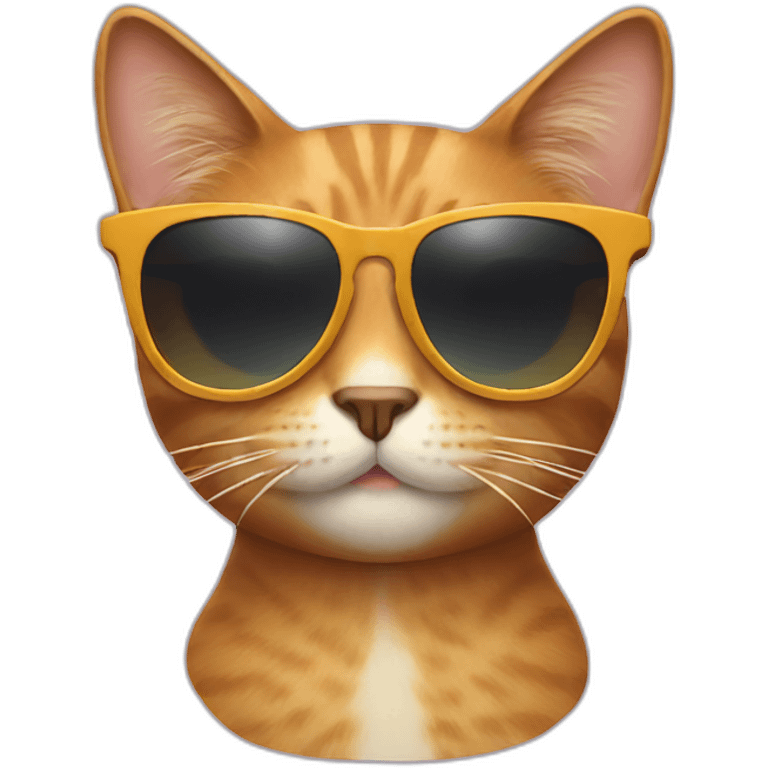 sunglasses cat emoji