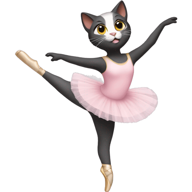 ballet cat emoji