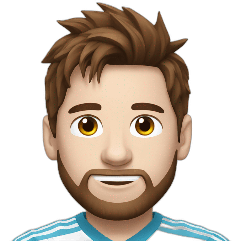 leo messi argentina emoji