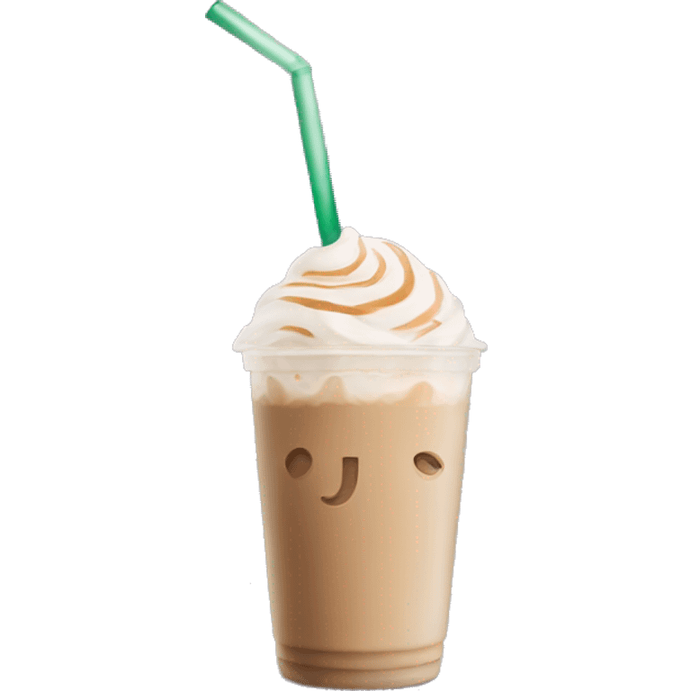 Venti iced chai tea latte  emoji