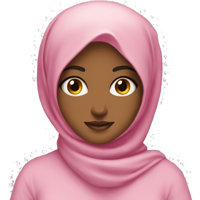 Hijabi girly girl emoji