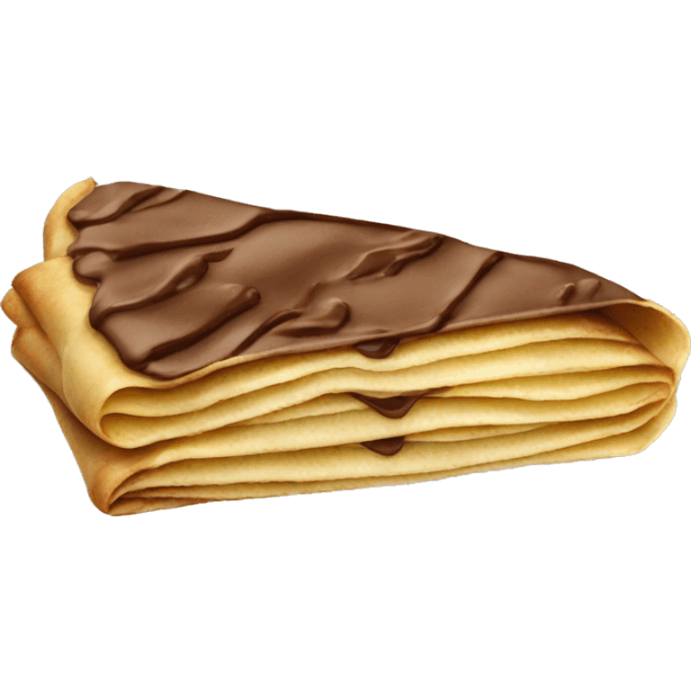 Nutella crêpe emoji