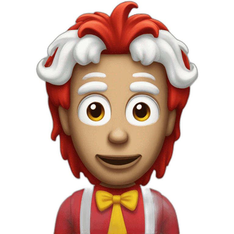 Ronald McDonald emoji