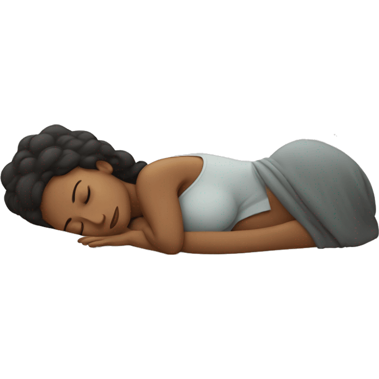 Sleeping woman emoji