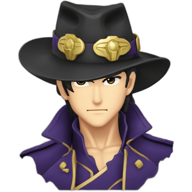 jotaro kujo jojos bizare adventure emoji