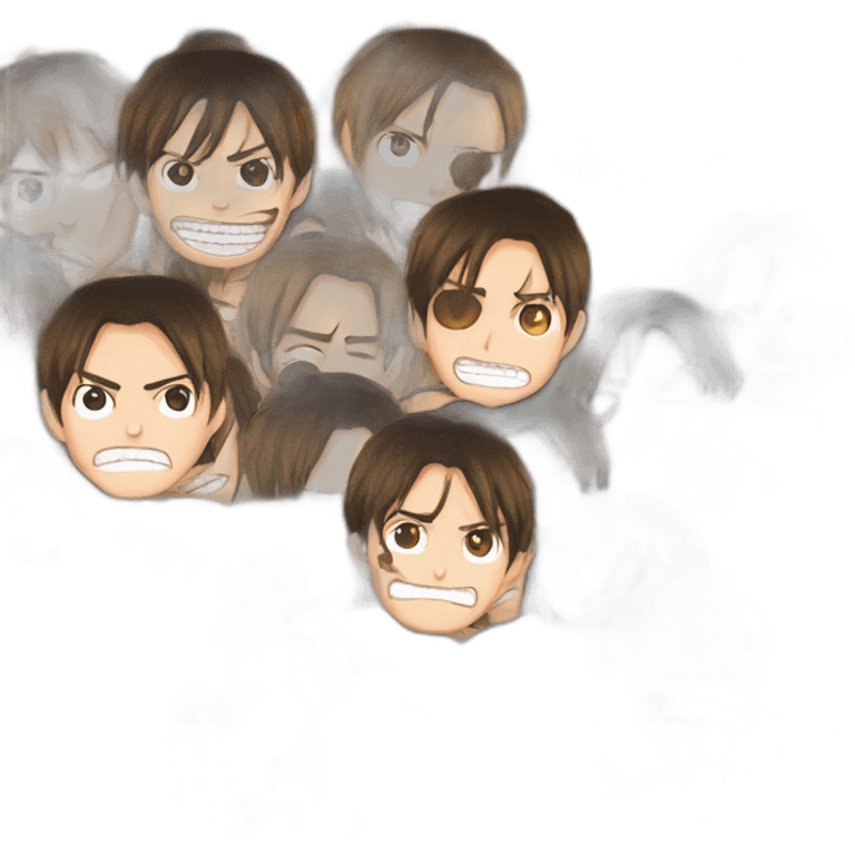 eren from attack on titan  emoji