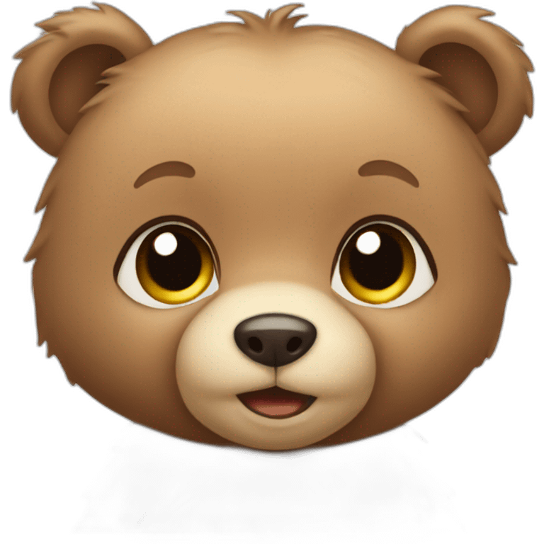 baby bear emoji