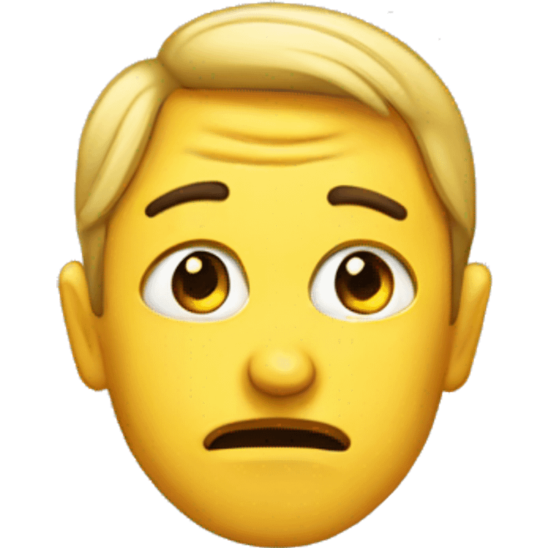 Emoji doing a side eye  emoji